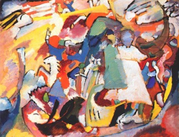 company of captain reinier reael known as themeagre company Painting - Angel of the Last Judgment Wassily Kandinsky